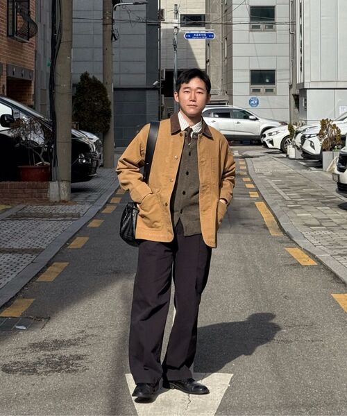 OUTSTANDING(アウトスタンディング)の「CANVAS COVERALL JACKET_BEIGE(ミリタリージャケット・メンズ・その他・SMALL/MEDIUM/LARGE)」の20枚目の写真
