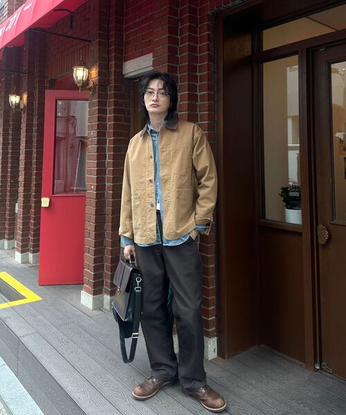 OUTSTANDING(アウトスタンディング)の「CANVAS COVERALL JACKET_BEIGE(ミリタリージャケット・メンズ・その他・SMALL/MEDIUM/LARGE)」の22枚目の写真