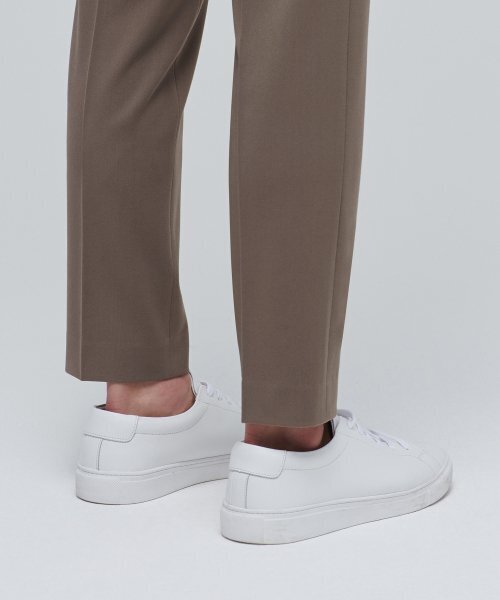 MUSINSA STANDARD（ムシンサスタンダード）の「スキニー隠しバンディングクロップドスラックス[ライトブラウン]（スラックス・メンズ・その他・30/26/27/28/29）」の9枚目の写真