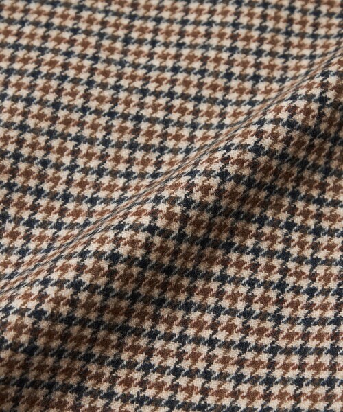 MACKINTOSH PHILOSOPHY(マッキントッシュ フィロソフィー)の「GREY LABEL 【SOMERFORD(サマーフォード)】ライトメルトンチェック製(ステンカラーコート・レディース・ブラウン系その他5/チャコールグレー・2/6)」の19枚目の写真