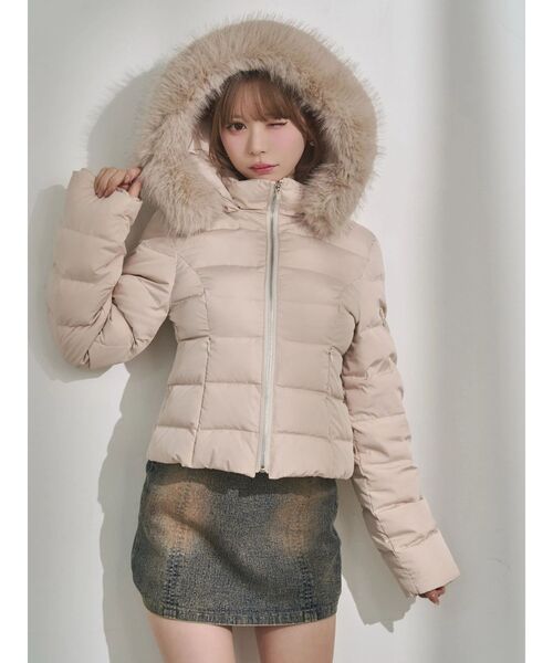 キルティングラインダウンブルゾン（ダウンジャケット/コート）｜EATME