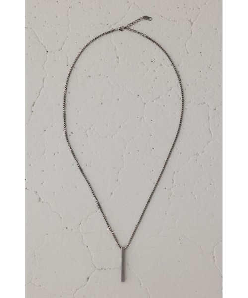 AZUL by moussy(アズールバイマウジー)の「チャームネックレス(ネックレス・メンズ・ゴールド/ブラック/シルバー・FREE)」の5枚目の写真