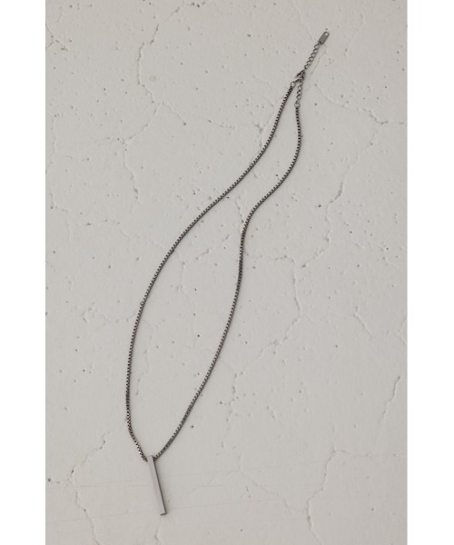 AZUL by moussy(アズールバイマウジー)の「チャームネックレス(ネックレス・メンズ・ゴールド/ブラック/シルバー・FREE)」の7枚目の写真