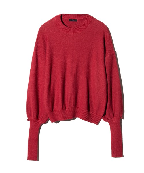 glamb（グラム）の「Blow Creed Knit / ブロウクリードニット（ニット/セーター・メンズ・イエロー/レッド/ブラック・M/L）」の7枚目の写真