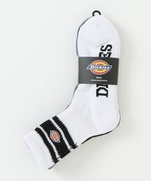 ABAHOUSE（アバハウス）の「【Dickies/ディッキーズ】3PSET定番ソックス/底パイル刺繍（ソックス/靴下・レディース）」