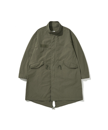 HISHANDER（ヒズハンダー）の「MODS PARKA VINTAGE OLIVE（トレンチコート）」
