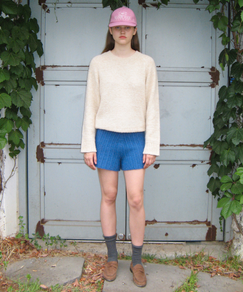 SINOON（シヌーン）の「MIXED PULLOVER KNIT (IVORY)（ニット/セーター・レディース・その他・FREE）」の2枚目の写真