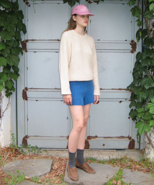 SINOON（シヌーン）の「MIXED PULLOVER KNIT (IVORY)（ニット/セーター・レディース・その他・FREE）」の3枚目の写真