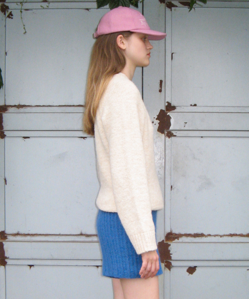 SINOON（シヌーン）の「MIXED PULLOVER KNIT (IVORY)（ニット/セーター・レディース・その他・FREE）」の4枚目の写真