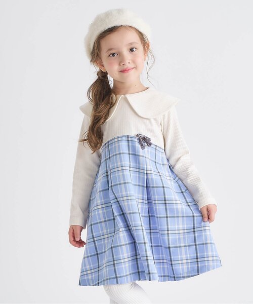 アトリエgg☆ランデブー19ハーフ試着のみ☆タートルワンピースタータン