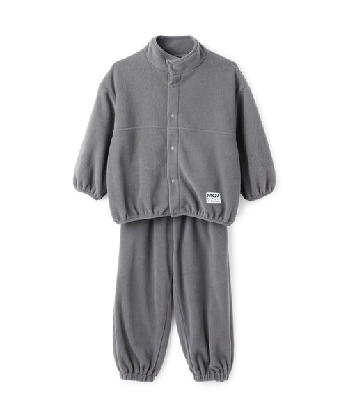 b・ROOM（ビールーム）の「【MNCM】フリースセットアップ（アンサンブル・キッズ・ブラック/カーキ/ダークブラウン/チャコール・140cm/150cm/130cm/110cm/120cm）」の7枚目の写真