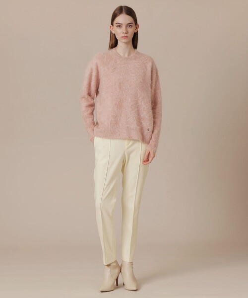 MACKINTOSH LONDON（マッキントッシュ ロンドン）の「【Precious12月号】ファーカシミヤニットプルオーバー（ニット/セーター・レディース・ベージュ系その他/ベージュ/ピンク系その他2・38）」の4枚目の写真