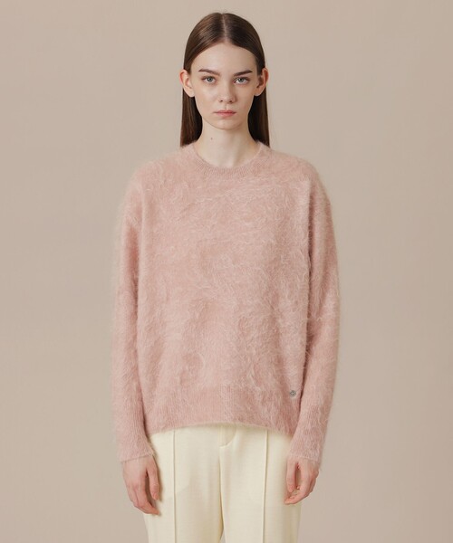 MACKINTOSH LONDON（マッキントッシュ ロンドン）の「【Precious12月号】ファーカシミヤニットプルオーバー（ニット/セーター・レディース・ベージュ系その他/ベージュ/ピンク系その他2・38）」の7枚目の写真