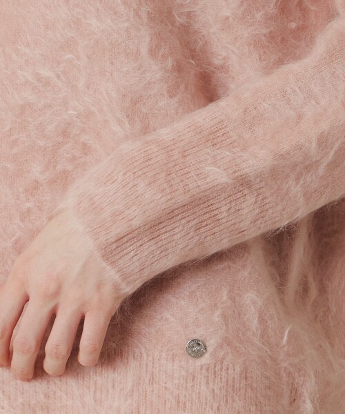 MACKINTOSH LONDON（マッキントッシュ ロンドン）の「【Precious12月号】ファーカシミヤニットプルオーバー（ニット/セーター・レディース・ベージュ系その他/ベージュ/ピンク系その他2・38）」の10枚目の写真