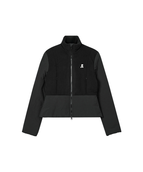Rest&Recreation(レストアンドレクリエーション)の「HIGH-NECK QUILTED JACKET - BLACK(その他トップス・メンズ・その他・SMALL/LARGE)」の1枚目の写真