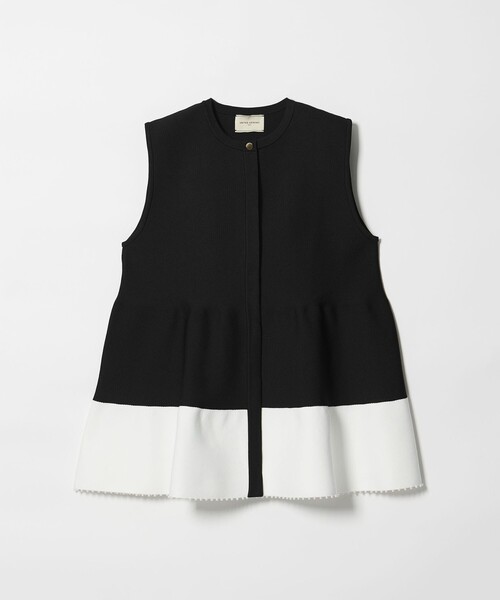 ペプラム ニットベスト（ベスト）｜UNITED ARROWS（ユナイテッド