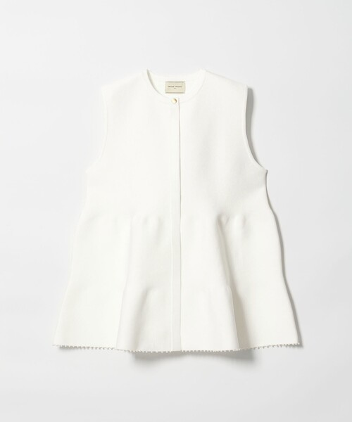 ペプラム ニットベスト（ベスト）｜UNITED ARROWS（ユナイテッド