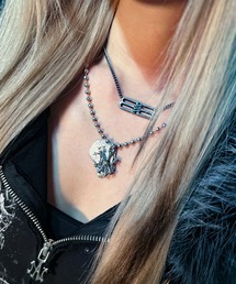 A‘gem 9（エージェムナイン）の「A'GEM/9 × .kom 『A'GEM/9/エージェムナイン』ボールチェーンネックレス（ネックレス）」