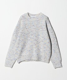 A DAY IN THE LIFE UNITED ARROWS | ミックスカラー フェザー ニット ＜A DAY IN THE LIFE＞(ニット/セーター)