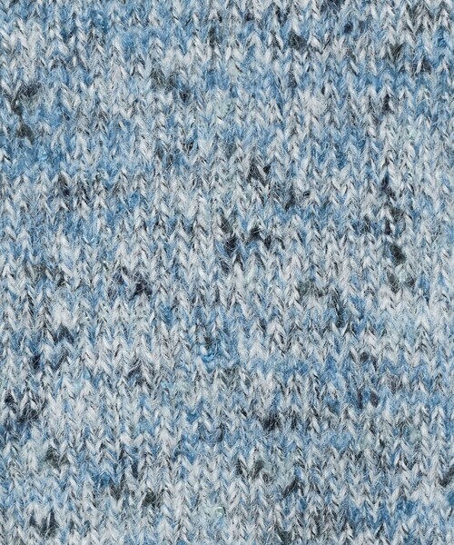 A DAY IN THE LIFE UNITED ARROWS（アデイインザライフユナイテッドアローズ）の「ミックスカラー フェザー ニット ＜A DAY IN THE LIFE＞（ニット/セーター・レディース・オフホワイト/イエロー/コバルトブルー・FREE）」の7枚目の写真