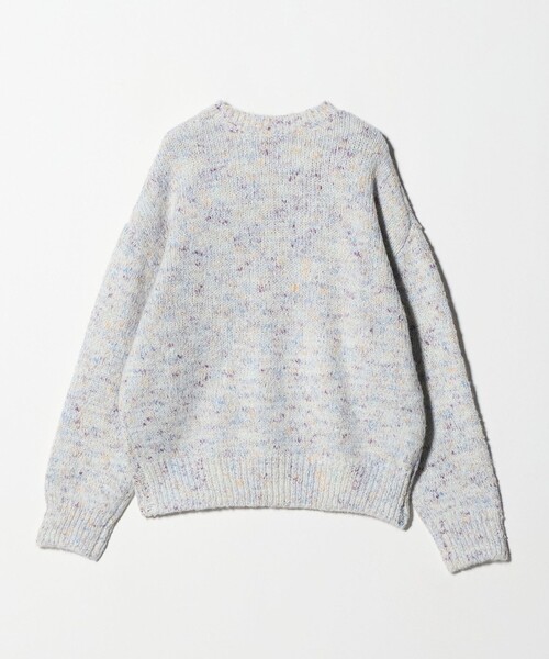 A DAY IN THE LIFE UNITED ARROWS（アデイインザライフユナイテッドアローズ）の「ミックスカラー フェザー ニット ＜A DAY IN THE LIFE＞（ニット/セーター・レディース・オフホワイト/イエロー/コバルトブルー・FREE）」の8枚目の写真