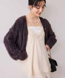 VIS | ベロアレースキャミチュニック(チュニック)