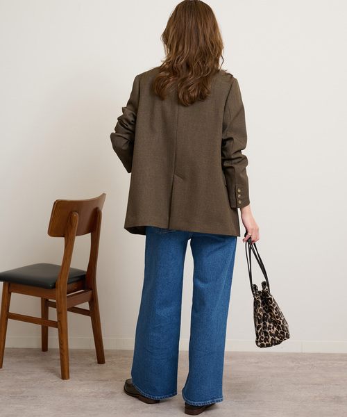 【新品同様】relume シャークツイードテーラードジャケット 38 セール】《追加2》シャークツイードテーラードジャケット（その他