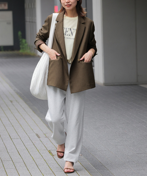 追加2》シャークツイードテーラードジャケット（その他アウター