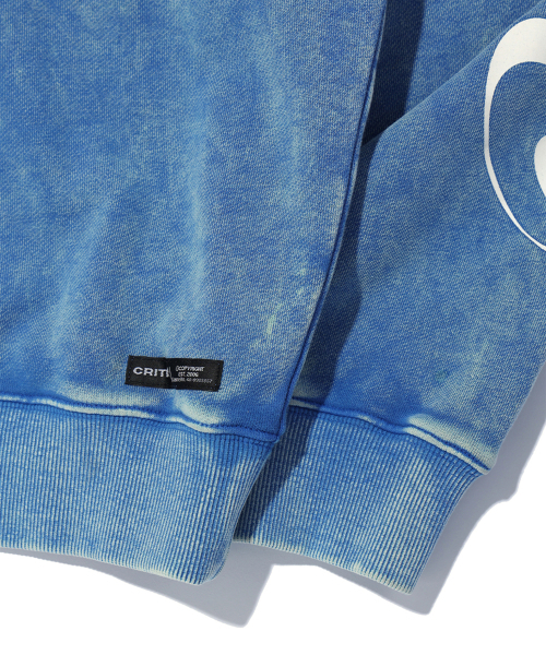 CRITIC（クリティック）の「WORMHOLE SNOW DYEING SWEATSHIRTS BLUE（スウェット・レディース・その他・LARGE/MEDIUM/X-LARGE）」の5枚目の写真
