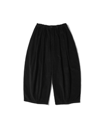 Corduroy Easy Balloon Pants - Black