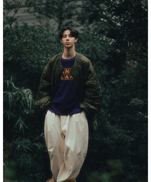 ANGLAN（アングラン）の「Corduroy Easy Balloon Pants - Black（その他パンツ・メンズ・その他・FREE）」の7枚目の写真