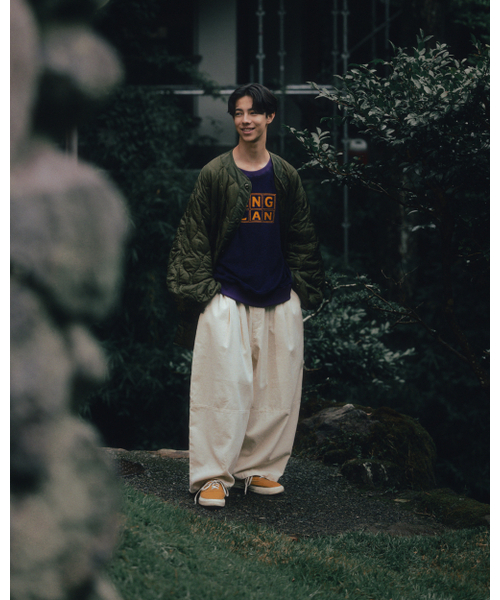 ANGLAN（アングラン）の「Corduroy Easy Balloon Pants - Black（その他パンツ・メンズ・その他・FREE）」の8枚目の写真