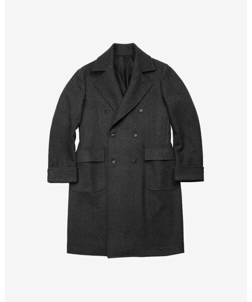 sortie(ソルティ)の「Bonheur Wool Polo Coat (Charcoal)(チェスターコート・メンズ・その他・LARGE/X-LARGE)」の1枚目の写真