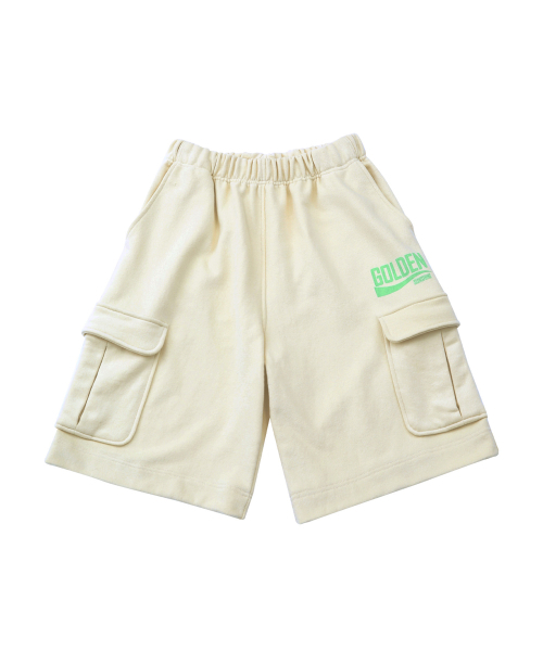 GOLDEN SNSHINE(ゴールデン サンシャイン)の「Golden cargo sweat shorts_Ivory(その他パンツ・レディース・その他・MEDIUM/LARGE)」の2枚目の写真