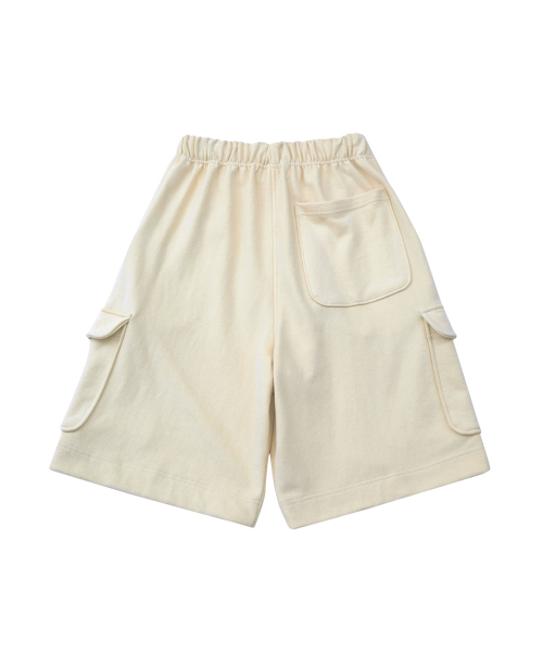 GOLDEN SNSHINE(ゴールデン サンシャイン)の「Golden cargo sweat shorts_Ivory(その他パンツ・レディース・その他・MEDIUM/LARGE)」の3枚目の写真