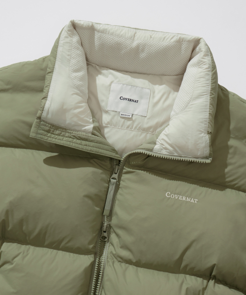 COVERNAT(カバーナット)の「シービック RDS ショートパファー Light Khaki(ダウンジャケット/コート・メンズ・その他・SMALL/MEDIUM/LARGE/X-LARGE/XX-LARGE/X-SMALL)」の8枚目の写真