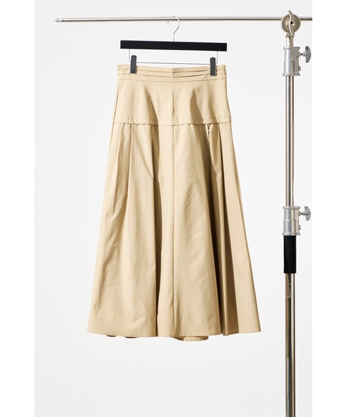 ottilie（オティーリエ）の「【 c/est / シーエ 】 REGINA / アシンメトリースカート  2436002  API（スカート・レディース・ブラック/ベージュ・FREE）」の2枚目の写真