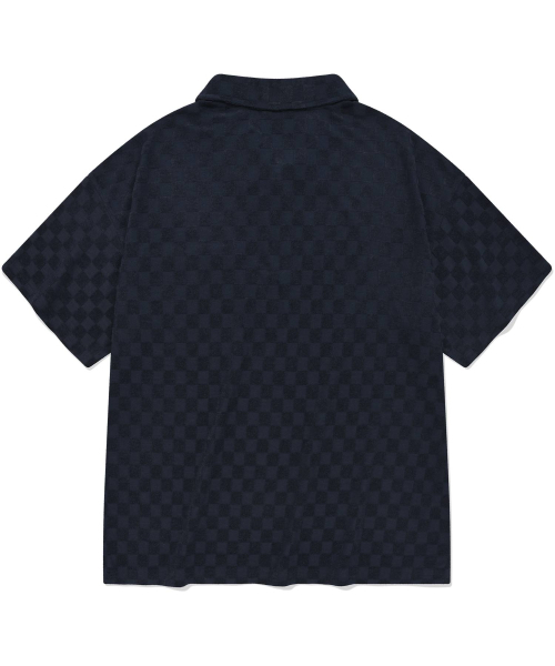 COVERNAT（カバーナット）の「チェックボードカラーTシャツネイビー（ポロシャツ・レディース・その他・LARGE/MEDIUM/SMALL/X-LARGE）」の2枚目の写真