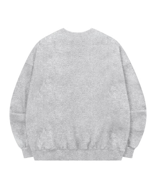 MUCENT（ムセント）の「レザーポイントシグネチャースウェット男女共用（2カラー）（スウェット・レディース・グレー/ブラック・SMALL/LARGE）」の8枚目の写真