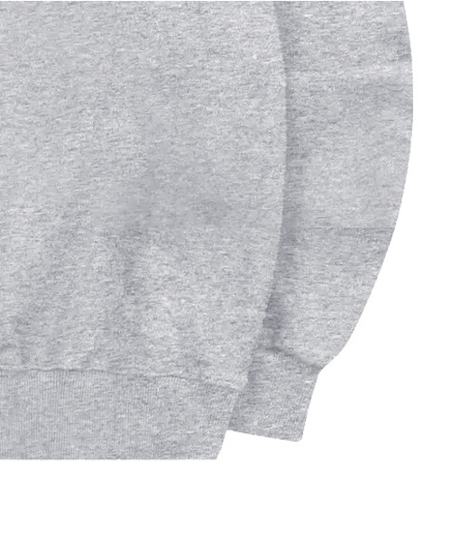 MUCENT（ムセント）の「レザーポイントシグネチャースウェット男女共用（2カラー）（スウェット・レディース・グレー/ブラック・SMALL/LARGE）」の11枚目の写真