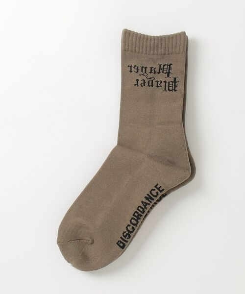 Children of the discordance（チルドレン オブ ザ ディスコ-ダンス）の「Children of the discordance / SOCKS PLAYER / COTDAC-833（ソックス/靴下・メンズ・オレンジ/カーキ/ブラック・ONESIZE）」の2枚目の写真