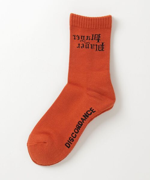 Children of the discordance（チルドレン オブ ザ ディスコ-ダンス）の「Children of the discordance / SOCKS PLAYER / COTDAC-833（ソックス/靴下・メンズ・オレンジ/カーキ/ブラック・ONESIZE）」の3枚目の写真