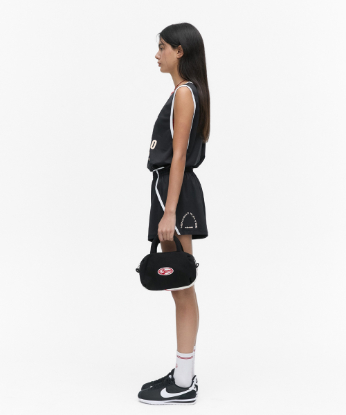 MENASOO(ミナス)の「MESH RUNNER SOFT SHORTS_BLACK(その他パンツ・レディース・ブラック・F)」の5枚目の写真