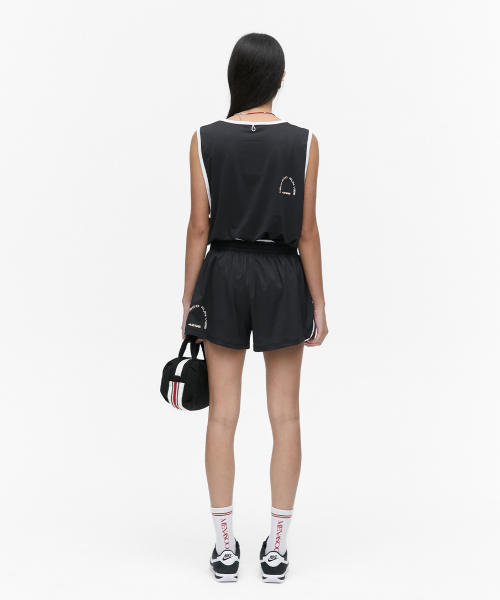 MENASOO(ミナス)の「MESH RUNNER SOFT SHORTS_BLACK(その他パンツ・レディース・ブラック・F)」の6枚目の写真