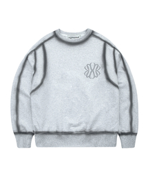 OIL BRUSHED SWEATSHIRT (GRAY)