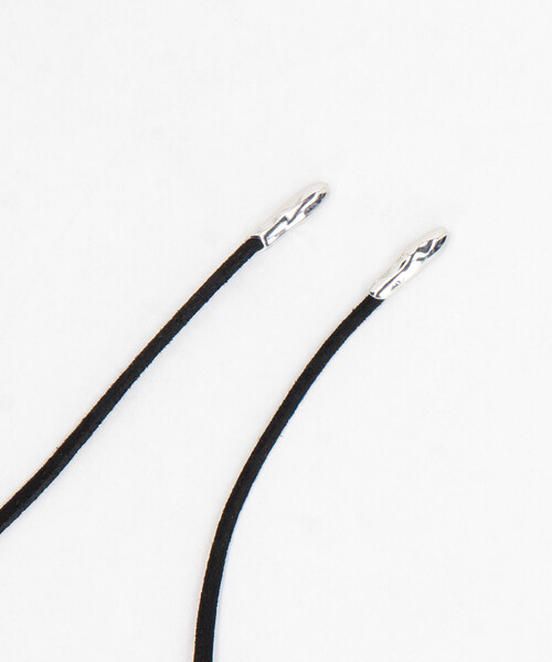 FREAK'S STORE(フリークスストア)の「ニュアンスチャーム付きコードネックレス(ネックレス・レディース・ブラック・ONE SIZE)」の3枚目の写真