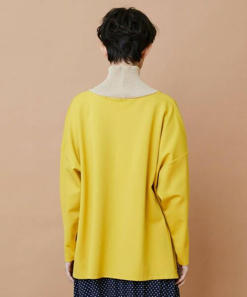 FRAPBOIS（フラボア）の「ロールネック カットソー（Tシャツ/カットソー・レディース・イエロー/アイボリー/ブラック・1/2）」の18枚目の写真
