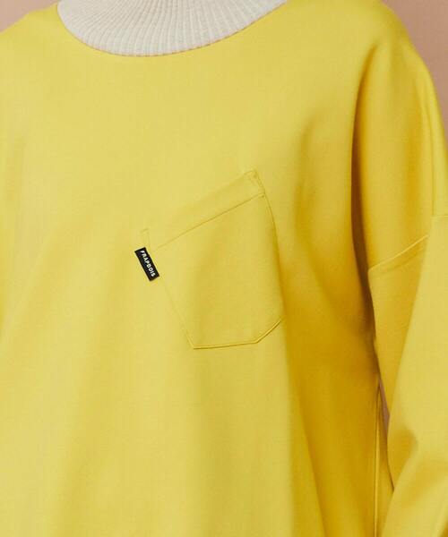 FRAPBOIS（フラボア）の「ロールネック カットソー（Tシャツ/カットソー・レディース・イエロー/アイボリー/ブラック・1/2）」の21枚目の写真