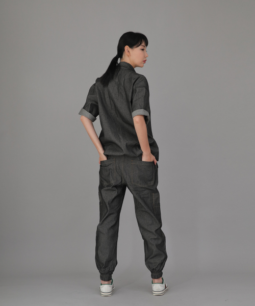 SAINTCREW（セントクルー）の「ボールドアンクバンドカーゴジョガーパンツ BAC-328 デニムグレーブラック（デニムパンツ・メンズ・その他・MEDIUM/LARGE/X-LARGE）」の7枚目の写真
