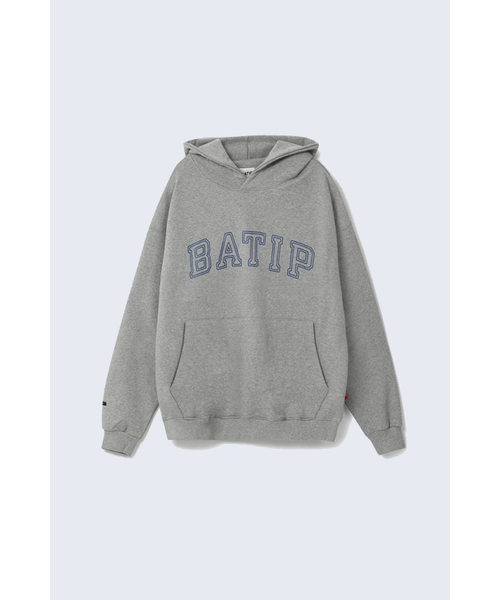 BATIP(バティップ)の「ロゴオーバーサイズフードグレー(パーカー・メンズ・その他・MEDIUM/LARGE/X-LARGE/XX-LARGE)」の1枚目の写真